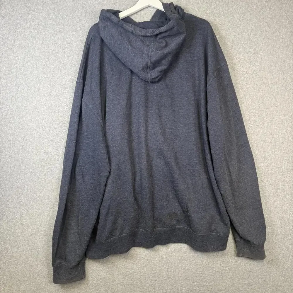True Religion Buddha Logo Men's Size 2XL XXL Navy Blue Sweatshirt Hoodie